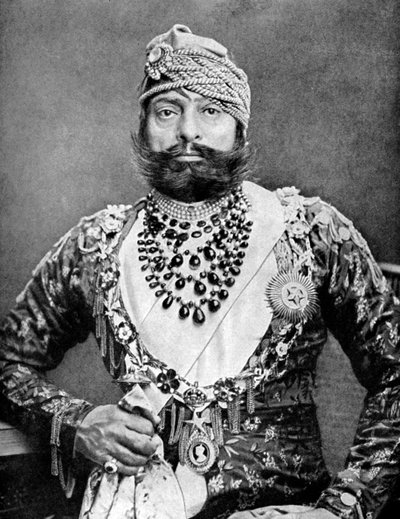 Indisk maharajah, 1936 af Unbekannt