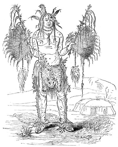 Indisk medicinmand, c1700 c1880 af Unbekannt