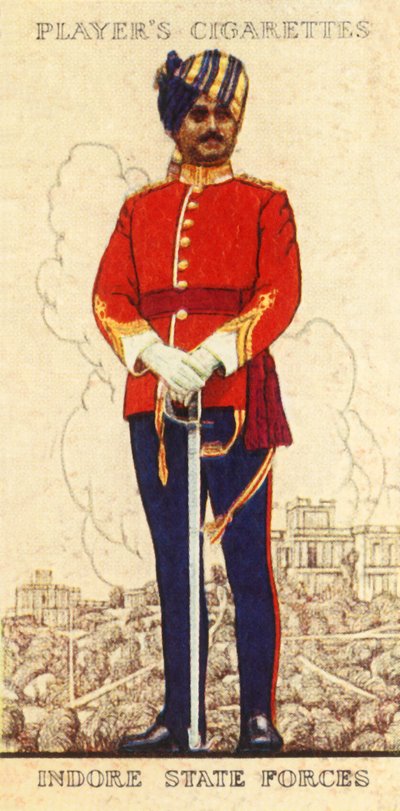 Indore State Forces, 1936. af Unbekannt