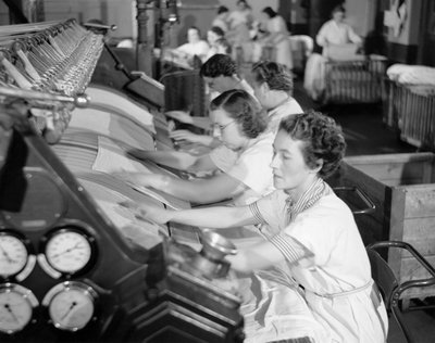Industriel strygning af Unbekannt