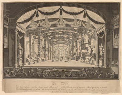 Helvede, 1700-tallet. af Unbekannt