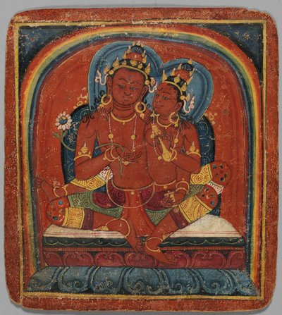 Indledningskort Tsakalis: Chenresi Avalokiteshvara, begyndelsen af det 15. århundrede. af Unbekannt