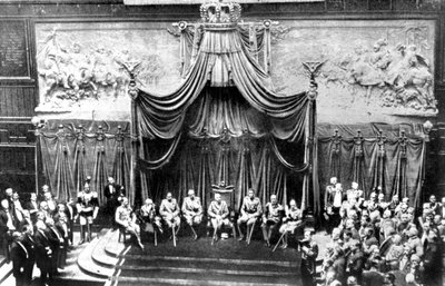 Inde i Senatets Palads, Rom, 1926 af Unbekannt