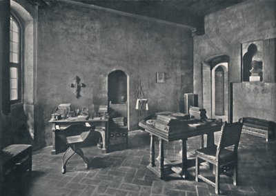 Interiør, Palazzo Davanzati, 1928 af Unbekannt