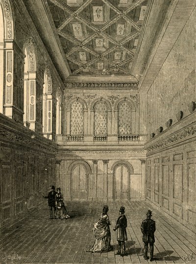 Interiør af smykkerhal, 1876, 1897. af Unbekannt