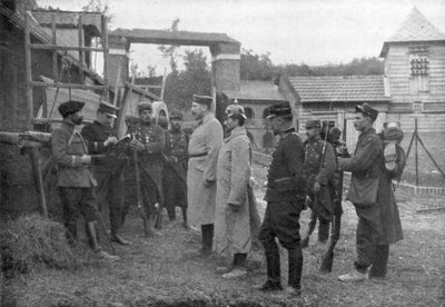 Forhør af tyske fanger, Frankrig, august 1914 af Unbekannt