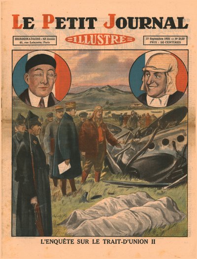 Undersøgelse af Trait dUnion II, 1931. af Unbekannt