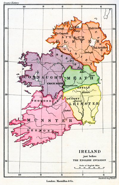 Irland lige før den engelske normanniske invasion, 1169 1893 af Unbekannt