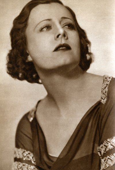 Irene Dunne, amerikansk skuespillerinde, 1933 af Unbekannt