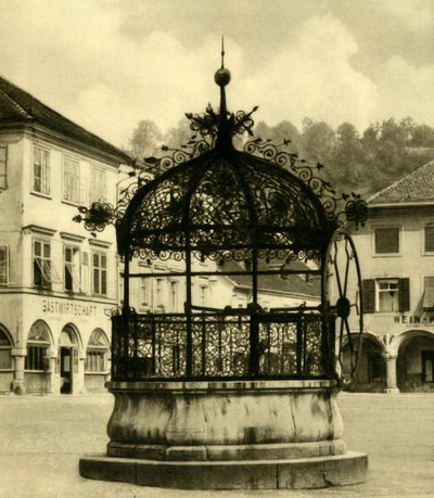 Iron Well, Bruck an der Mur, Steiermark, Østrig, c1935. af Unbekannt