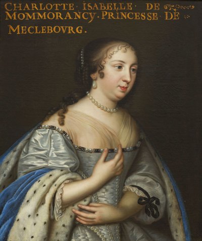 Isabelle Angélique de Montmorency 1627-1695, hertuginde af Mecklenburg-Schwerin, ca 1665. af Unbekannt
