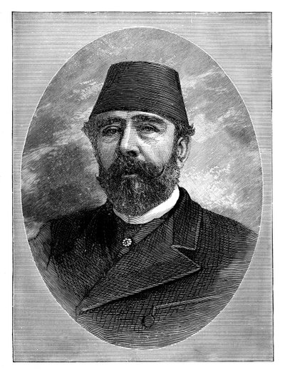 Ismail Pasha, 1830-1895 af Unbekannt