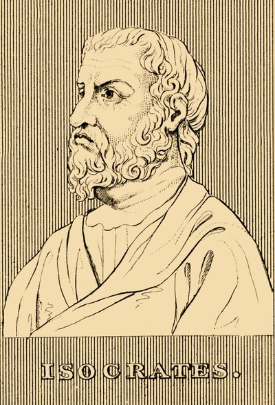 Isokrates, 436-338 f.Kr., 1830. af Unbekannt