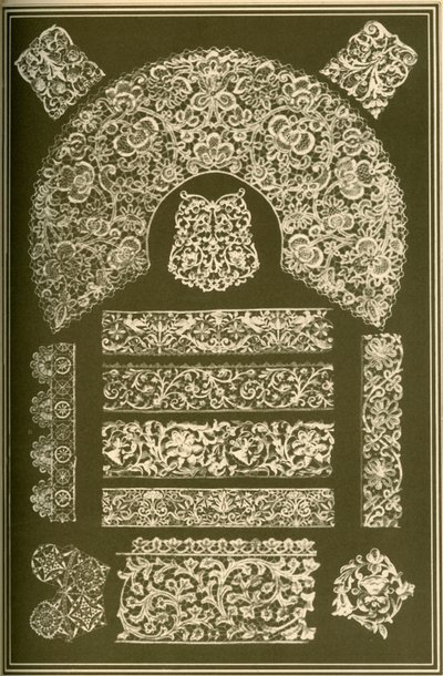 Italienske renæssancekniplinger, 1898. af Unbekannt