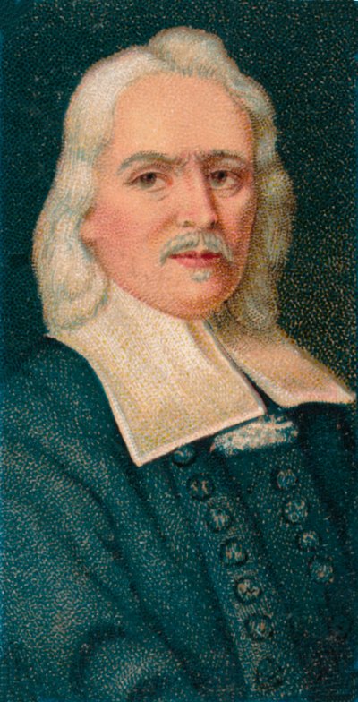 Izaak Walton c1594-1683, engelsk forfatter, 1672. 1912 af Unbekannt