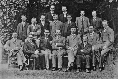 JJ Thomson, britisk atomfysiker, 1898 af Unbekannt