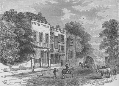 Jack Straws Castle, Hampstead, London, c1900 1911 af Unbekannt