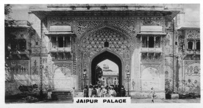 Jaipur Palace, Indien, c1925 af Unbekannt