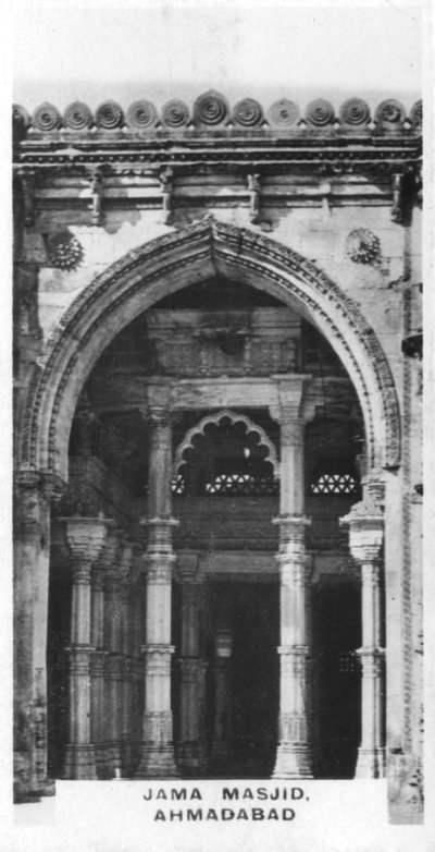 Jama Masjid, Ahmedabad, Gujarat, Indien, 1925 af Unbekannt
