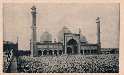Jama Masjid, Delhi, c1900 af Unbekannt
