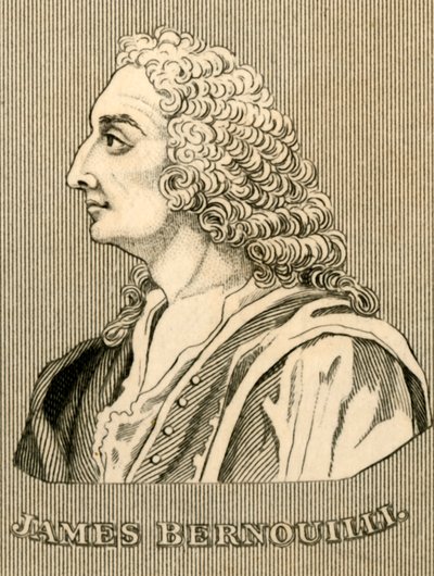 James Bernouilli, 1654-1705, 1830. af Unbekannt