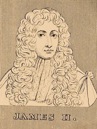 Jakob II, 1633-1701, 1830. af Unbekannt