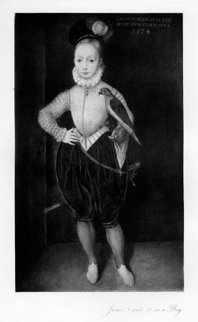 James I som dreng, 1907 af Unbekannt