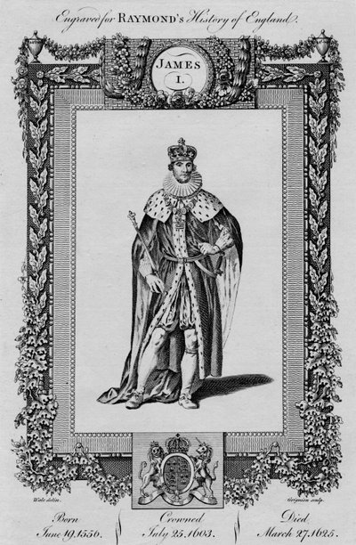 James I, c1787 af Unbekannt