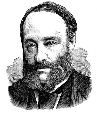 James Prescott Joule, engelsk fysiker, 1875 af Unbekannt