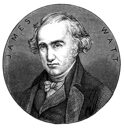 James Watt, skotsk ingeniør og opfinder, 1876 af Unbekannt