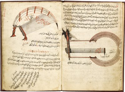 Janitsjar musik. Osmannisk manuskript, 1700-tallet af Unbekannt