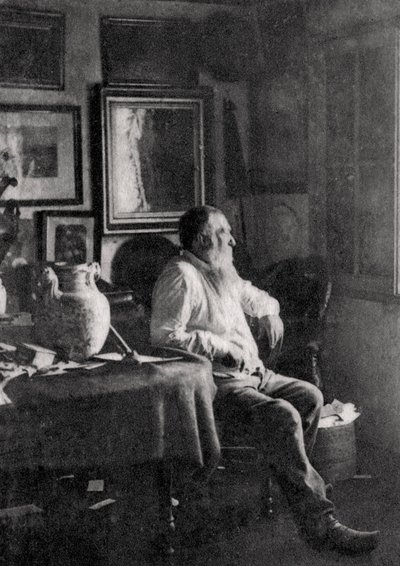 Jean-Baptiste Alphonse Karr, fransk kritiker, journalist og romanforfatter, 1889 af Unbekannt