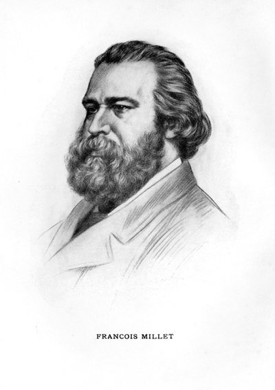 Jean-Francois Millet, fransk maler, 1912 af Unbekannt