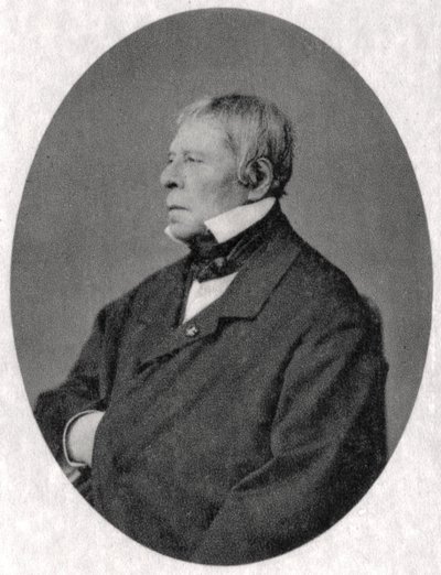 Jean Auguste Dominique Ingres, fransk nyklassicistisk kunstner, 1841 af Unbekannt