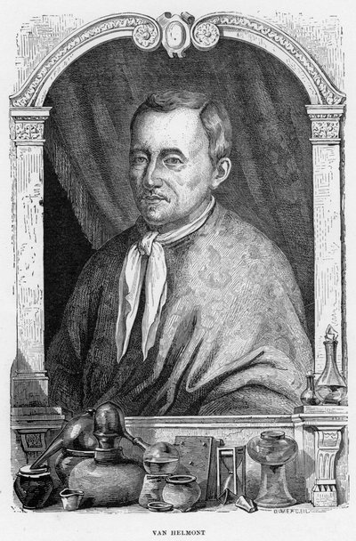 Jean Baptiste von Helmont, belgisk læge og kemiker, 1870 af Unbekannt