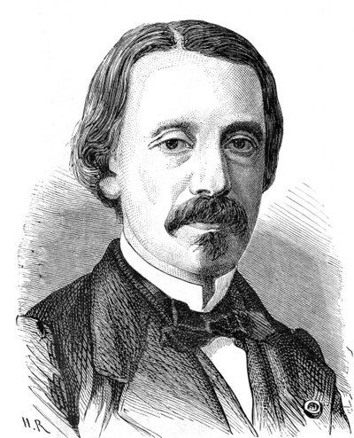 Jean Bernard Leon Foucault 1819-1868, fransk fysiker, 1800-tallet af Unbekannt