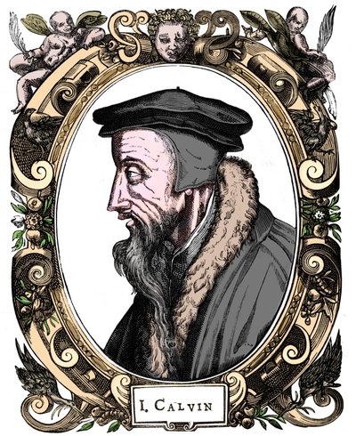 Jean Calvin, fransk teolog, 1581 af Unbekannt