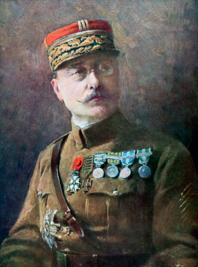 Jean Degoutte, fransk general fra Første Verdenskrig, 1926 af Unbekannt