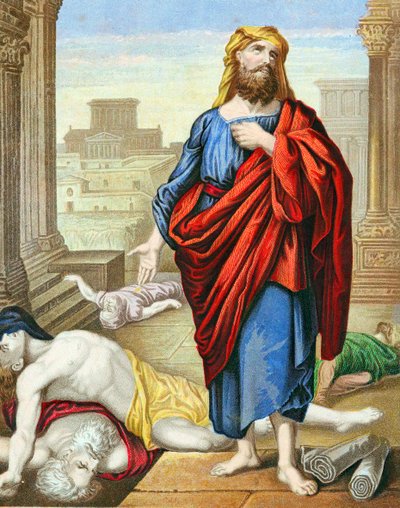 Jeremias, Det Gamle Testamentes profet, c1860. af Unbekannt