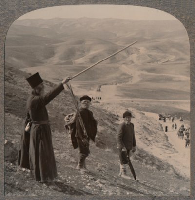 Jericho Road, nær Samaritans Inn, c1900 af Unbekannt