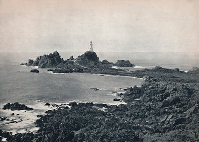 Jersey - La Corbiere Rock and Lighthouse, 1895 af Unbekannt