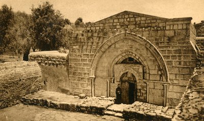 Jerusalem - Jomfrukirken, c1918-c1939. af Unbekannt