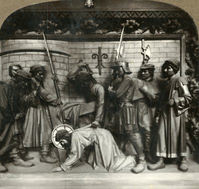 Jesus falder anden gang under vægten af korset, c1920