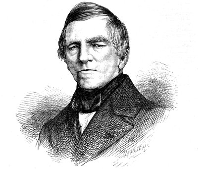 Johann Franz Encke, tysk astronom fra det 19. århundrede af Unbekannt
