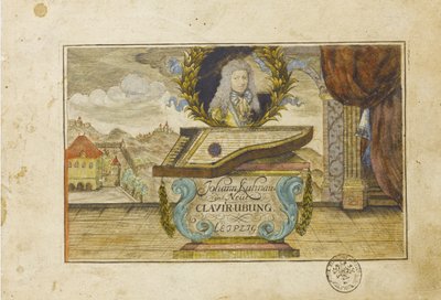 Johann Kuhnau New Clavier Exercise, 1689 af Unbekannt
