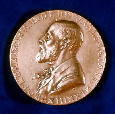 Johannes Diderik van der Waals, hollandsk fysiker af Unbekannt