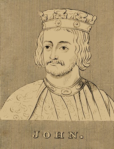 John, 1166-1216, 1830. af Unbekannt