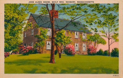 John Alden House, Duxbury, Massachusetts, c1940