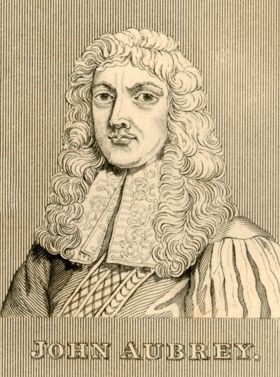 John Aubrey, 1626-1697, 1830. af Unbekannt