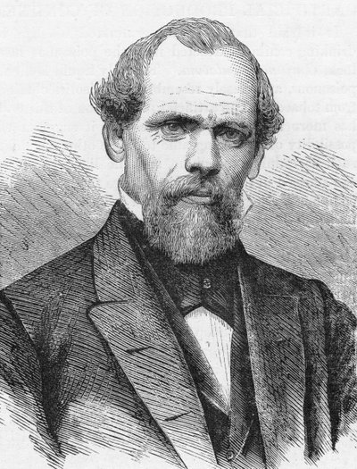 John Augustus Roebling, amerikansk civilingeniør, 1874 af Unbekannt